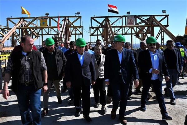 رئيس الوزراء يتفقد لوحة توزيع الكهرباء بقرية «فارس» بأسوان