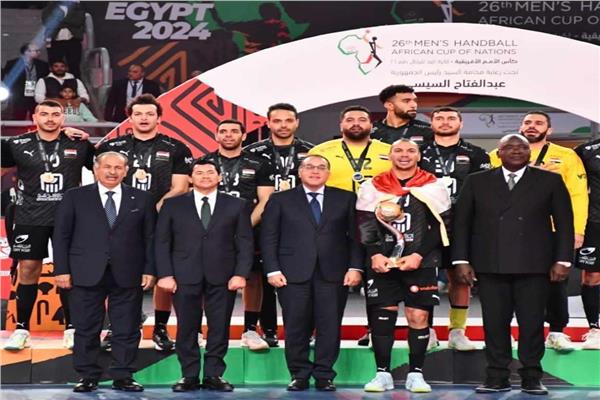 الأمين: برقية الرئيس السيسي أكبر تكريم لمنتخب اليد
