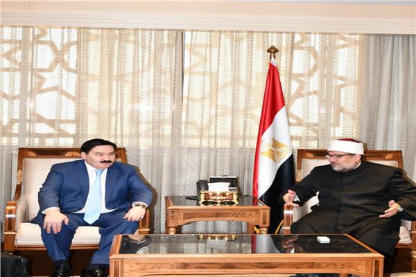 رئيس مركز نور سلطان لـ«وزير الأوقاف»: العاصمة الإدارية إنجاز يفوق الخيال