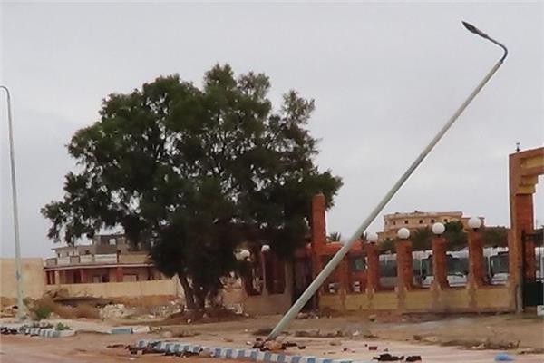 الداخلية تستجيب لشكوى على «فيسبوك» بشأن عمود إنارة متهالك بالدقهلية