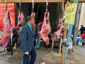بشاير رمضان 🌙 سعر اللحمه العادل النهارة ٣٥٠ جنيه في المحلات وفي الشوادر٢٩٠ ولسه هتنزل كمان وكمان 👏🏻💪