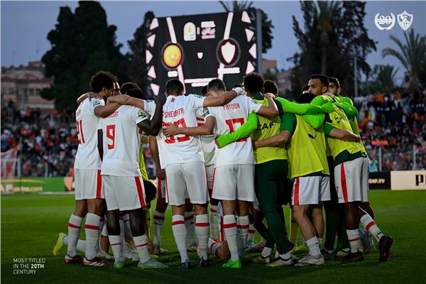بعثة الزمالك تغادر مطار وجدة عائدة إلى القاهرة