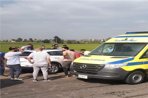 مصرع رئيس نيابة إدارية في حادث تصادم على الطريق الدولي بكفر الشيخ