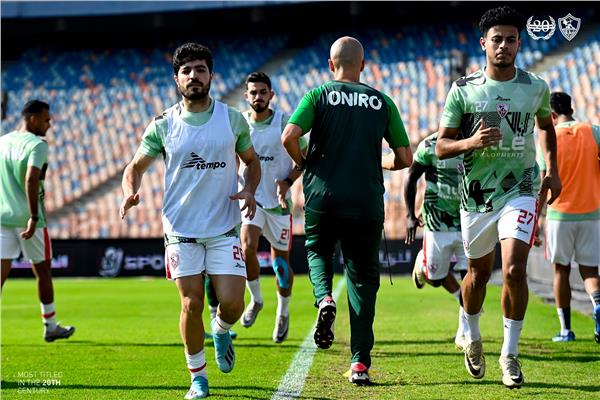 الزمالك يستأنف تدريباته تحت قيادة بيكي ومجدي استعداداً للقاء الطلائع في الكأس