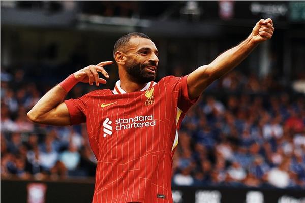 شاهد| محمد صلاح يكشف سر احتفاله بالقوس والسهم: حضارتنا المصرية القديمة
