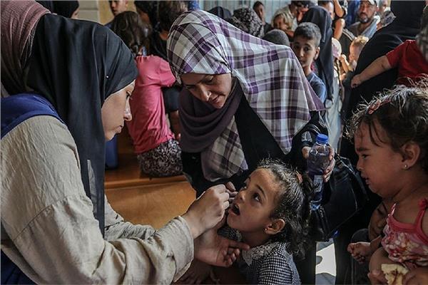 الصحة العالمية: تأجيل تطعيم شلل الأطفال بسبب القصف المكثف في شمال غزة