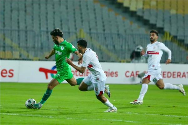 الزمالك يخطف فوزا مهما من المصري ويعتلي صدارة المجموعة بالكونفدرالية