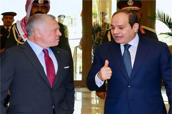 الرئيس السيسي وملك الأردن يؤكدان حرصهما على أمن وسيادة واستقرار لبنان