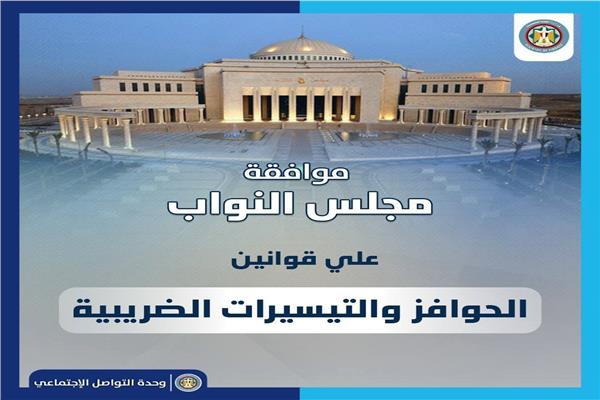أبرز قوانين التيسيرات الضريبية بعد موافقة «النواب»