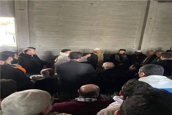الصلح بين عائلة مخيون ويعقوب بأبو حمص بالبحيرة