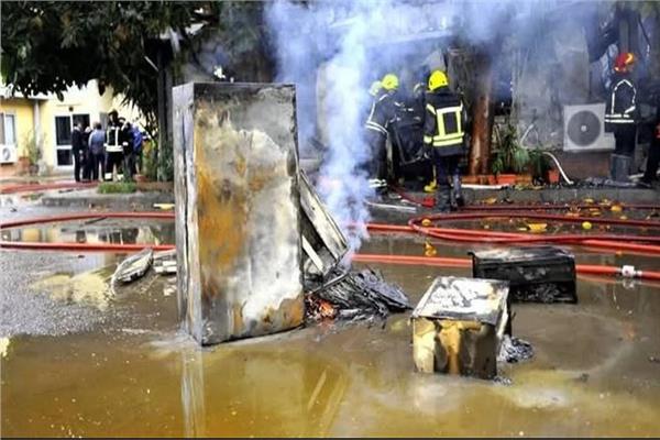 قرار جديد من النيابة بشأن حريق المعامل المركزية بوزارة الصحة