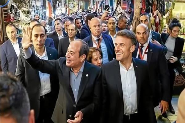 أمسية تاريخية لماكرون في مصر