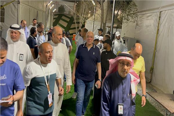 معاينة مخيمات البري والخمس نجوم استعدادا لتصعيد الحجاج