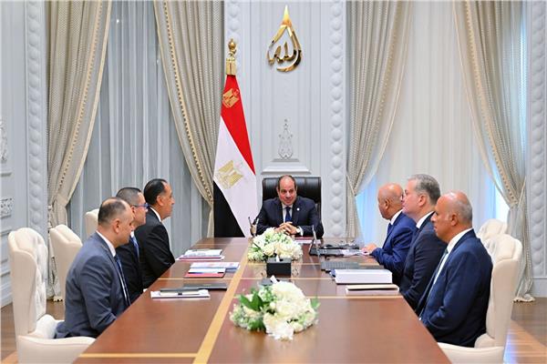 الرئيس السيسي يتابع آخر مُستجدات الموقف التنفيذي للمشروعات الصناعية