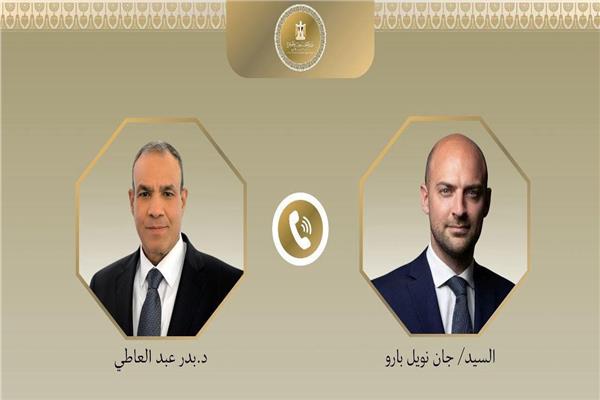وزير الخارجية يؤكد لنظيره الفرنسي رفض مصر القاطع للممارسات الإسرائيلية بتوسيع الاستيطان في الضفة