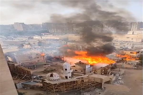 وزير الثقافة يوجه بالتنسيق مع الجهات المعنية لكشف أسباب حريق استوديو مصر