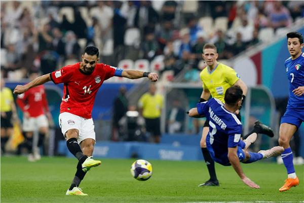 التعادل الإيجابي يحسم نتيجة مباراة مصر والكويت في كأس العرب
