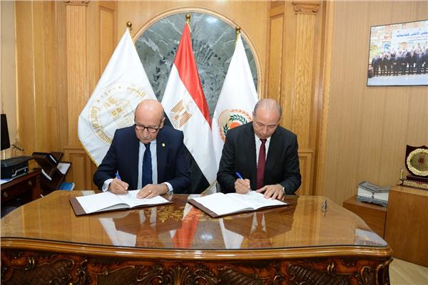 توقيع مذكرة تفاهم بين محكمة النقض وجامعة المنصورة