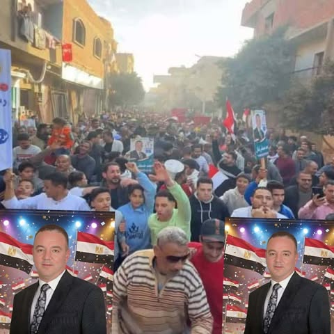 “ملحمة شعبية ” .. حشد شعبي كبير بقرية الروضة بملوى لدعم ابن القرية محمد مصطفى فى انتخابات مجلس النواب