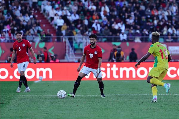 أمم أفريقيا 2025| مروان عطية يتقدم لمنتخب مصر بهدف أمام بنين