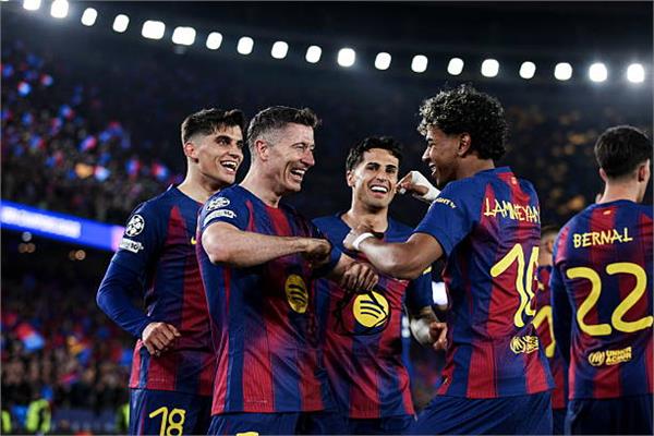برشلونة يضرب بقوة ويُسحق نيوكاسل بسباعية ليتأهل إلى ربع نهائي دوري أبطال أوروبا