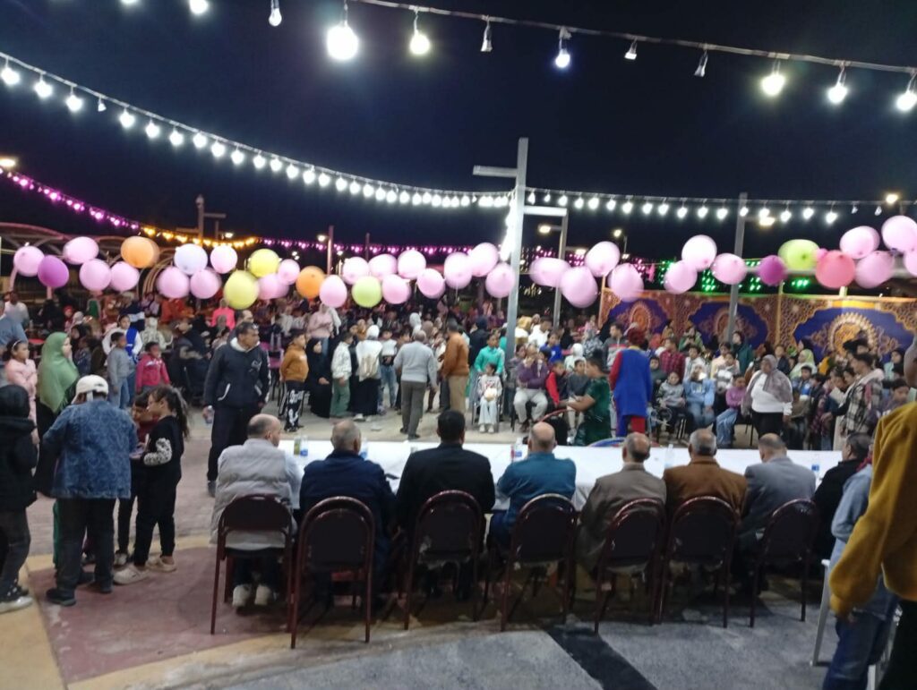 سكرتير عام محافظة جنوب سيناء يشارك فى الإفطار الجماعي لعدد ١٠٠٠ فرد بطور سيناء