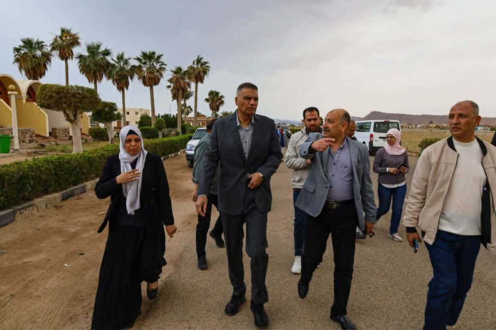 وضع خطة لرفع كفاءة فندق مجدولينا وحمام موسى بطور سيناء