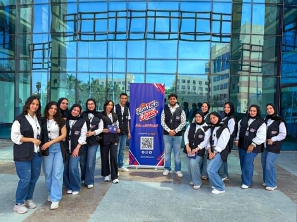 “مكسب خسران”.. حملة توعوية لطلاب إعلام جامعة 6 أكتوبر تكشف مخاطر المراهنات الإلكترونية على الشباب |صور