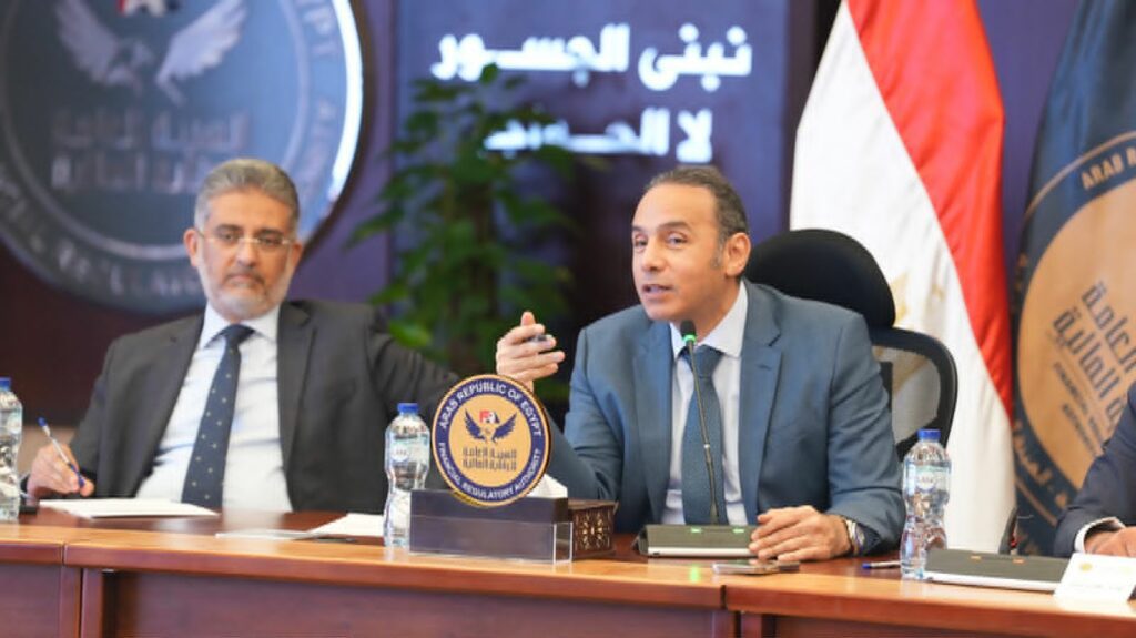 رئيس هيئة الرقابة المالية ييحث مع الخبراء الاكتواريين سبل النهوض بالنشاط وزيادة أعداد الممارسين