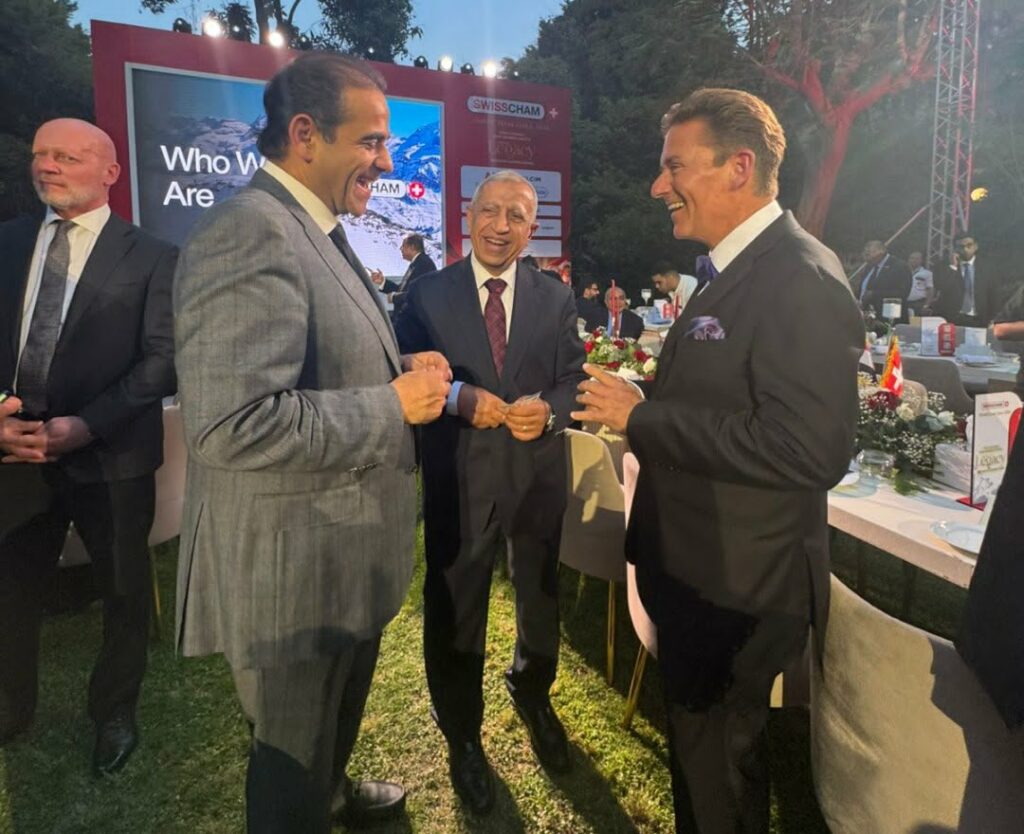 رئيس جامعة بورسعيد يشارك في حفل العشاء السنوي للغرفة السويسرية للتجارة بمصر 2026م تأكيدًا لدور الجامعة الدولي وتعزيزًا للشراكات الاقتصادية والأكاديمية