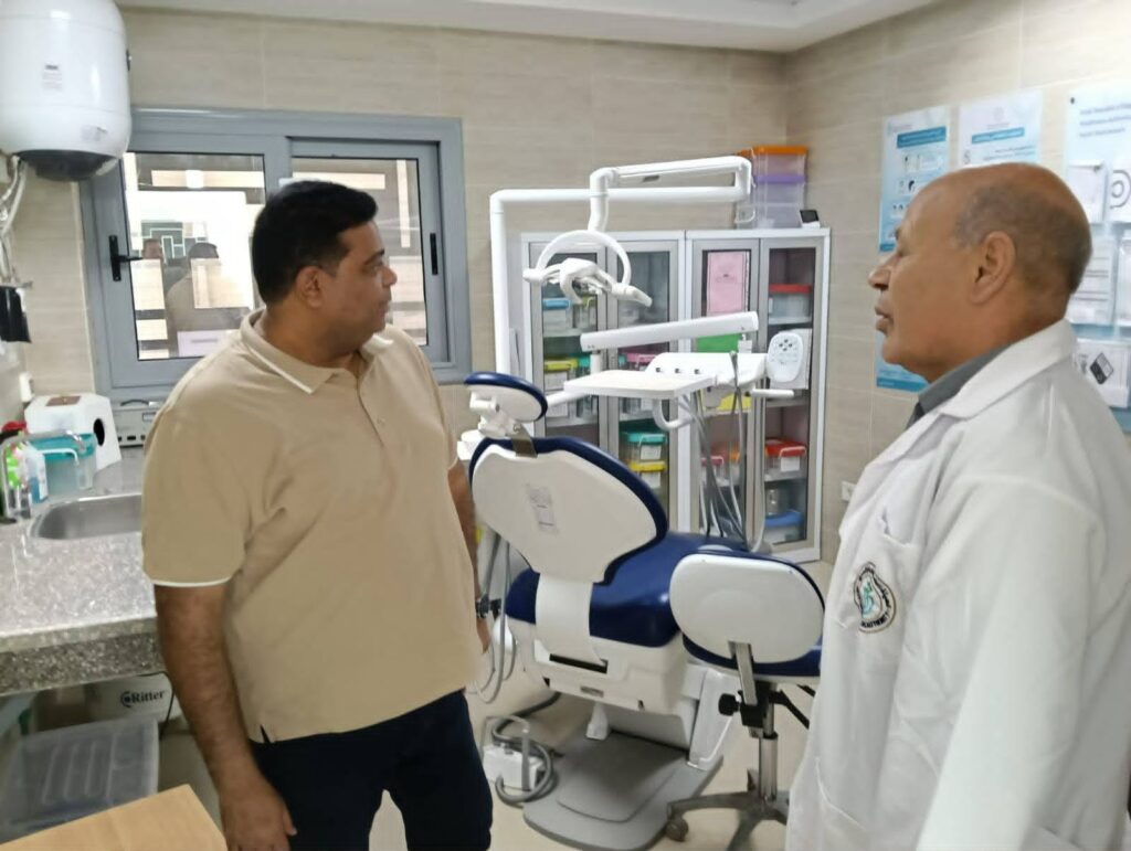 مدير فرع هيئة الرعاية الصحية بجنوب سيناء يتفقد منشآت الرعاية الأولية بخليج السويس