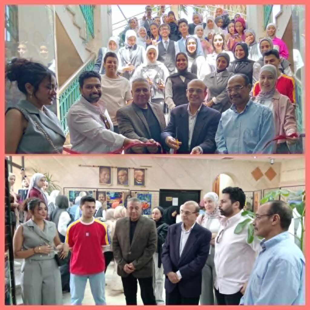 طلاب “التربية الفنية” يرصدون الهوية البصرية للشارع المصري من خلال سياراته بمكتبة القاهرة الكبرى