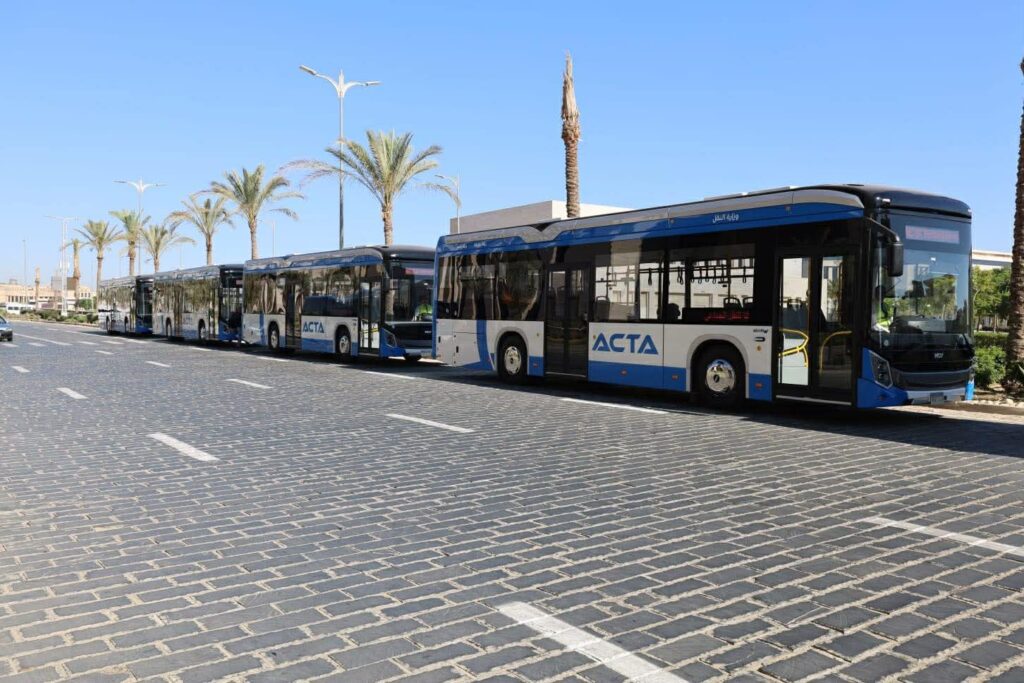 الأتوبيسات الكهربائية الجديدة