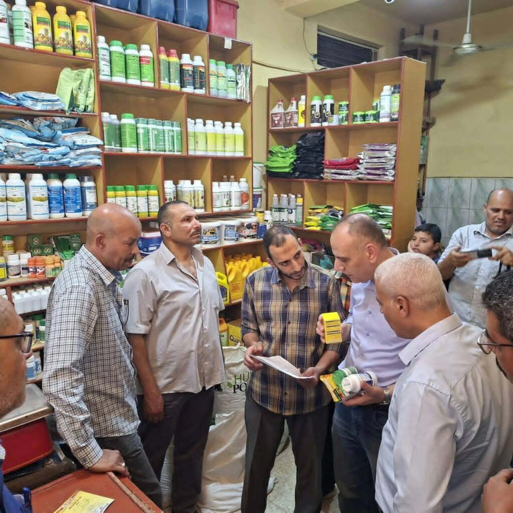 حملات استباقية بالشرقية: “الزراعة” تنتفض لمواجهة دودة الحشد وحماية المحاصيل الصيفية