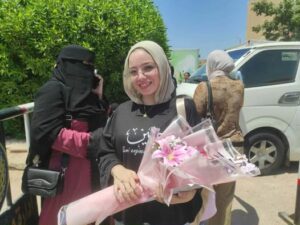 فرحة الطلاب بعد نهاية امتحانات جنوب سيناء