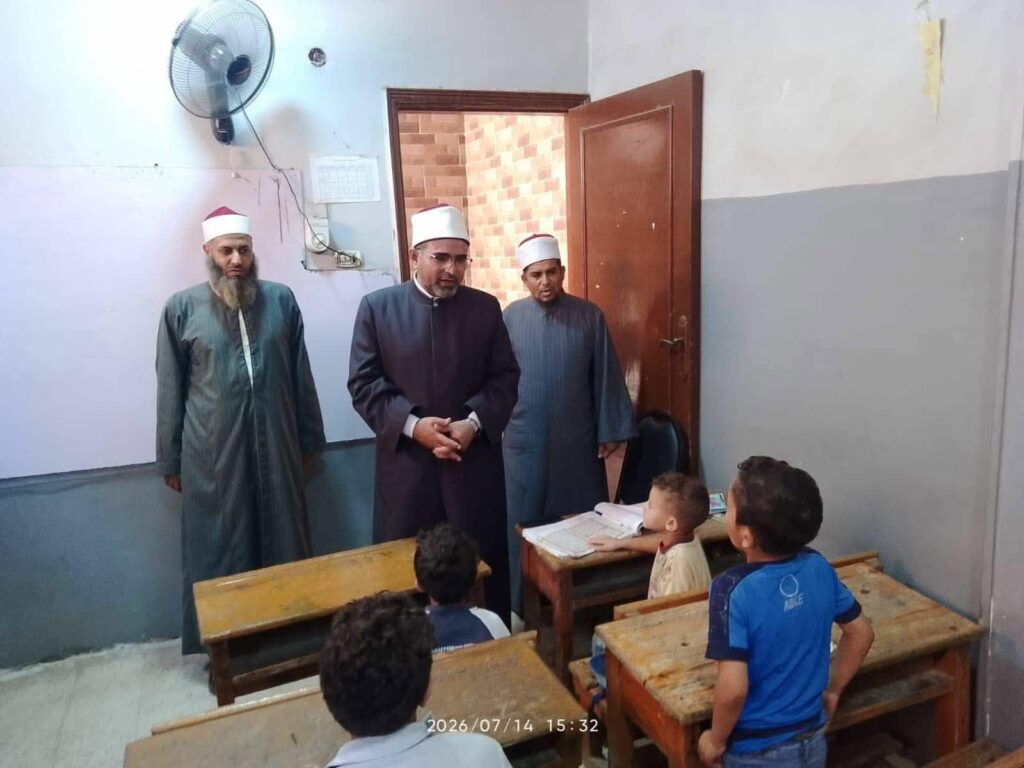 مدير الجامع الأزهر يتفقد أروقة القليوبية ويؤكد: نشر العلم الشرعي رسالتنا السامية