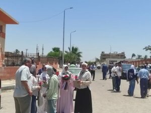 فرحة الطلاب بعد نهاية امتحانات جنوب سيناء
