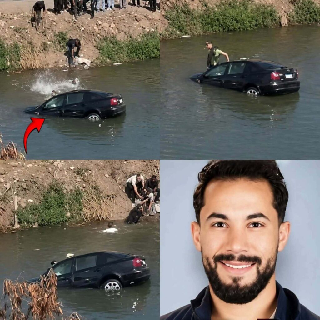 إنقاذ أسرة كاملة من الموت غرقاً داخل ترعة بطنطا ببطولة شاب مصري