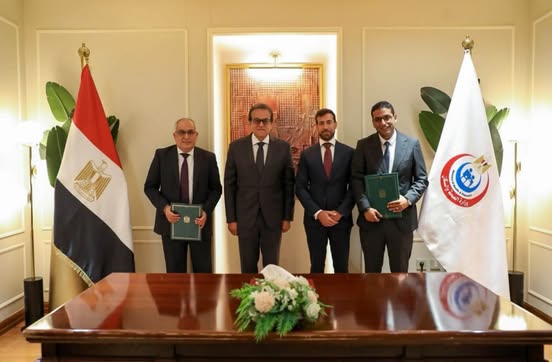 وزير الصحة يشهد توقيع بروتوكول مع روش إيجيبت لميكنة قطاع الرمد