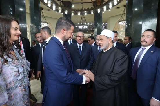 أحمد الطيب يستقبل رئيس الجبل الأسود وينفي شبهات الإرهاب بوضوح