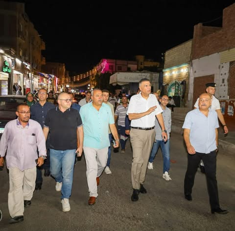 مشروع تطوير شارع المنشية بمدينة طور سيناء