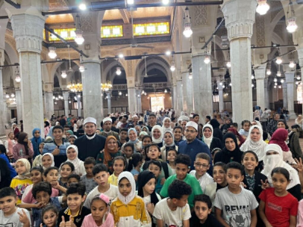 “صيفنا بهجة”.. إقبال كثيف على اللقاء التثقيفي للطفل بالمسجد الأحمدي بطنطا