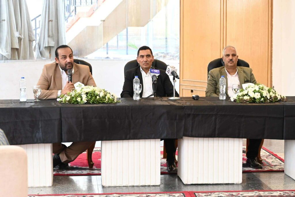 وزير الشباب والرياضة يتفقد تطوير نادي الصحفيين بوضوح