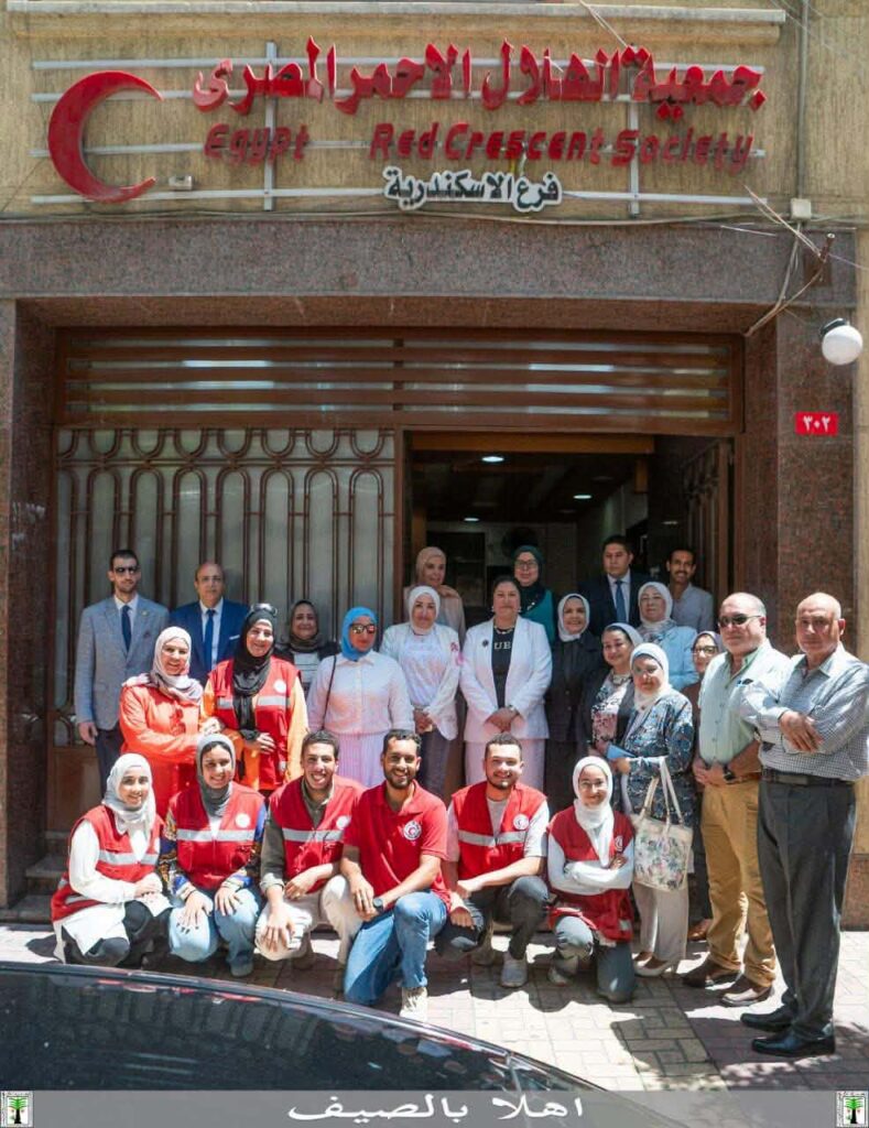أطفال المحافظات الحدودية في جولات توعوية بالإسكندرية