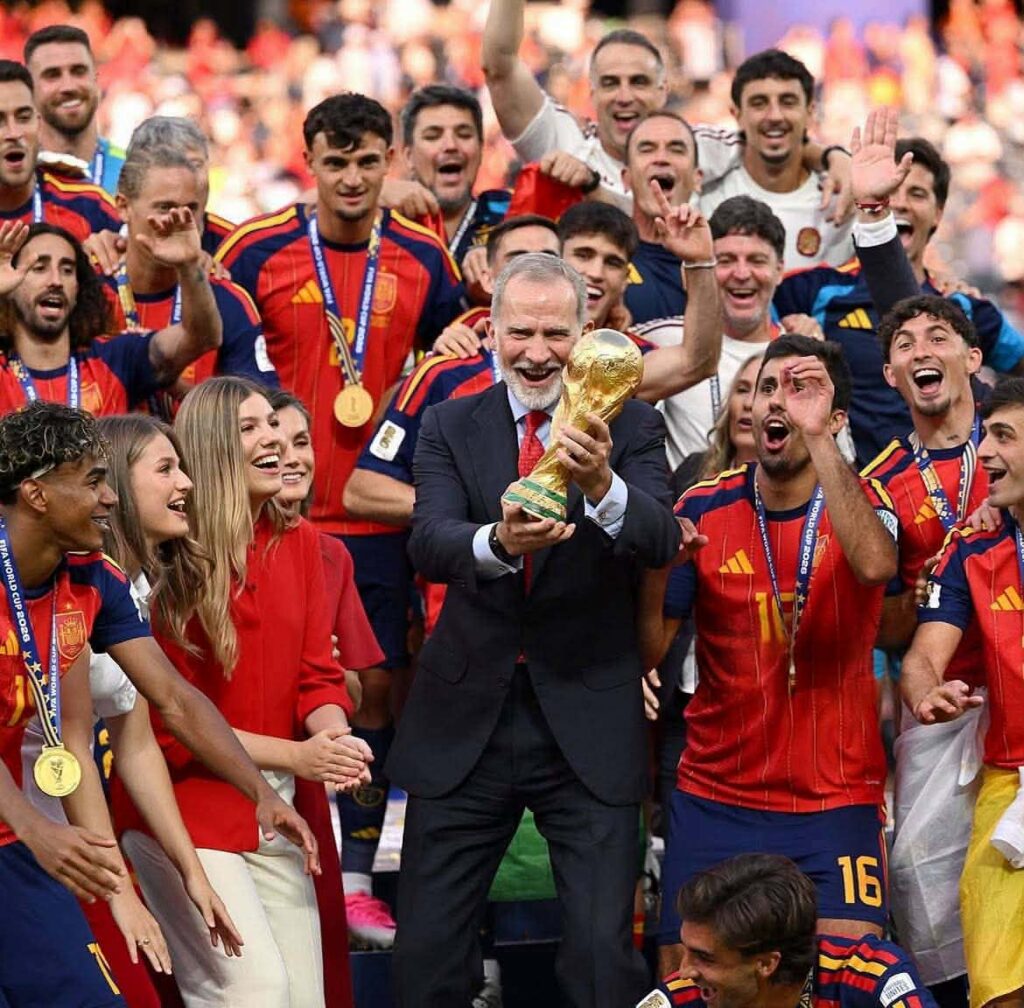 المنتخب الإسباني يتوج بطلاً لكأس العالم 2026 في نيو جيرسي بوضوح