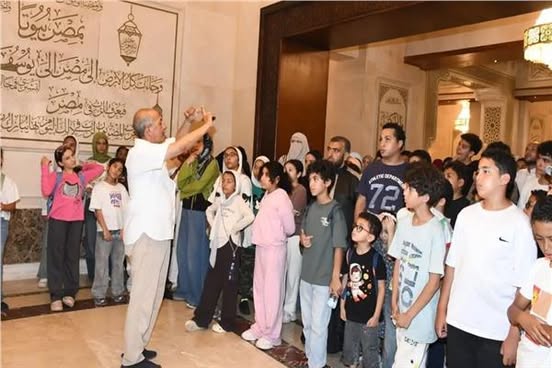 جولة لحفظة القرآن داخل مسجد مصر بالعاصمة الإدارية
