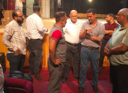 التفاصيل الكاملة؛ متابعة أعمال تطوير مسرح مصر وافتتاحه قريباً