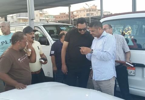 المحافظات؛ نائب محافظ الدقهلية يتفقد موقف سيارات جمصة