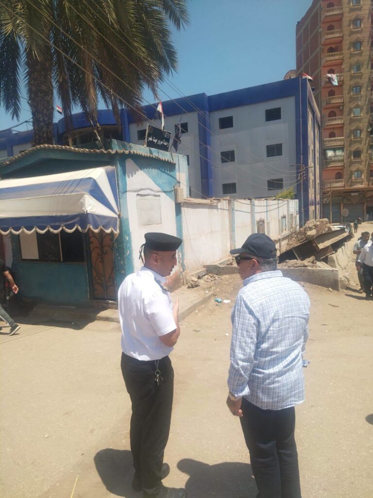 تفاصيل تفقد محافظ الدقهلية لـ وحدة مرور ميت غمر