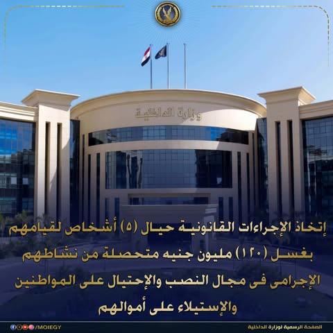 تفاصيل ضبط تشكيل عصابي للنصب باسم الآثار وغسل 120 مليون جنيه